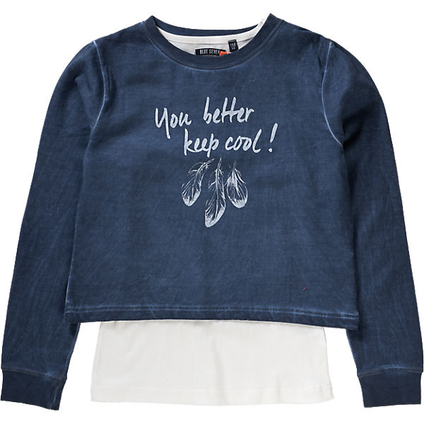 Set Sweatshirt + Top für Mädchen