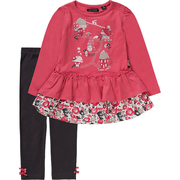 Baby Set Kleid + Leggings für Mädchen