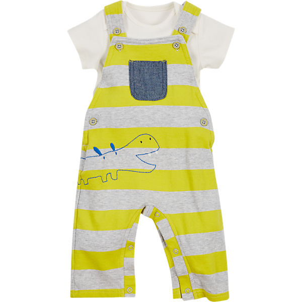 Baby Set Latzhose + Body für Jungen