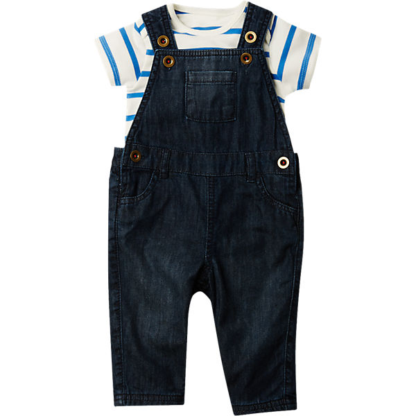 Baby Set Latzhose + Body für Jungen