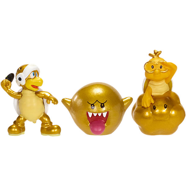 Nintendo Figur Micro 3er Pack - Gold Lakitu …