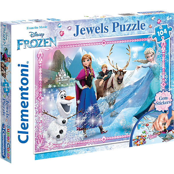 Jewels Puzzle 104 Teile - Die Eiskönigin