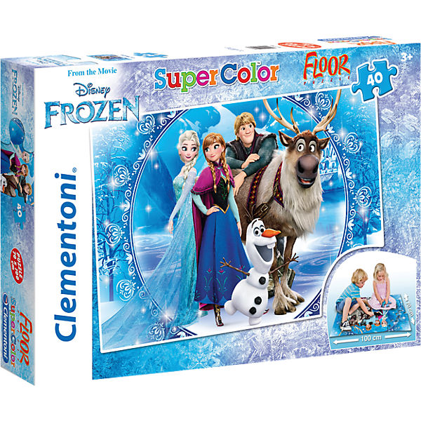 Bodenpuzzle 40 Teile - Eiskönigin