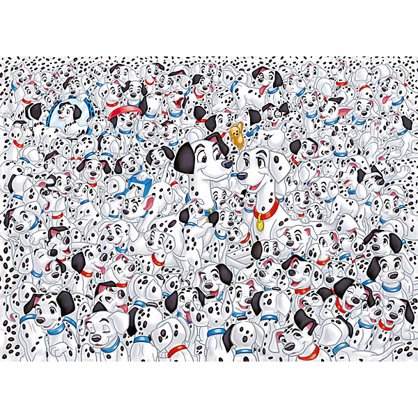 Impossible Puzzle 1000 Teile - 101 Dalmatiner