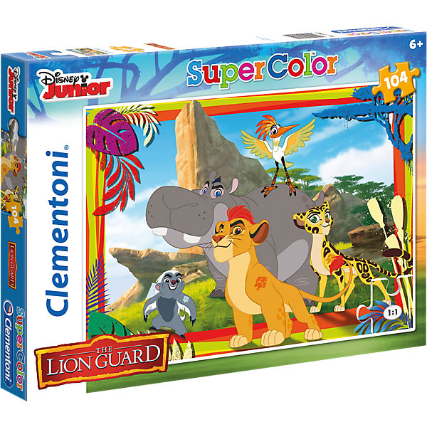 Puzzle 104 Teile - Die Garde der Löwen