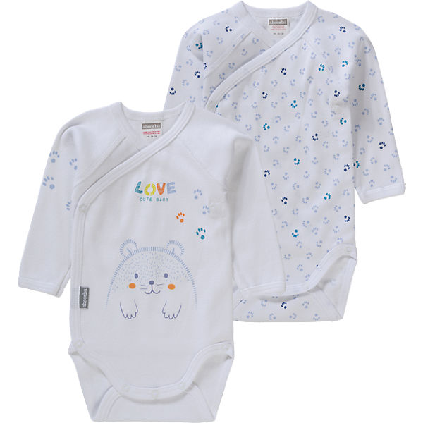 Baby Wickelbodys Doppelpack für Jungen