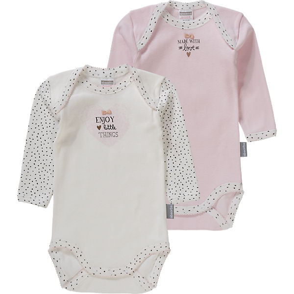 Baby Bodys Doppelpack für Mädchen