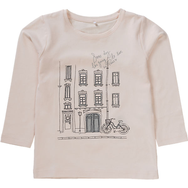 Langarmshirt NITKOBRA für Mädchen, Organic Cotton