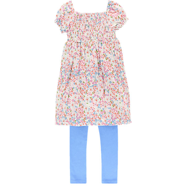 Set Kinder Kleid + Leggings