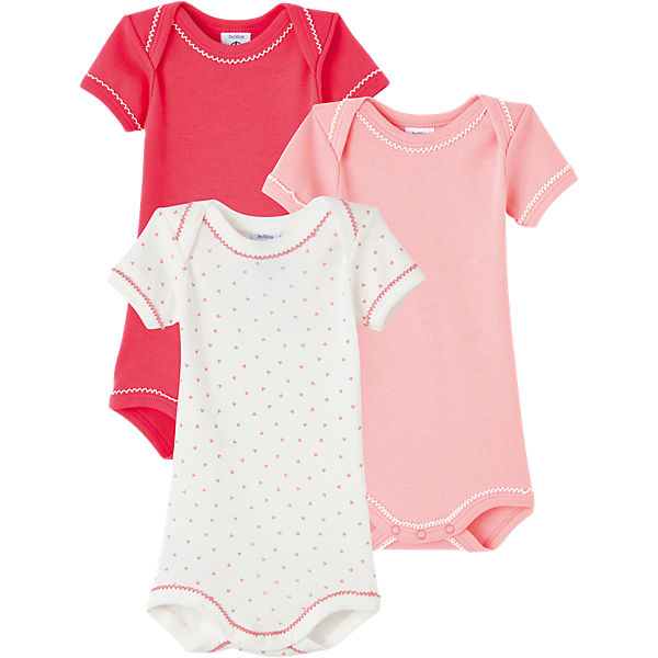 Baby Bodys 3er-Pack für Mädchen