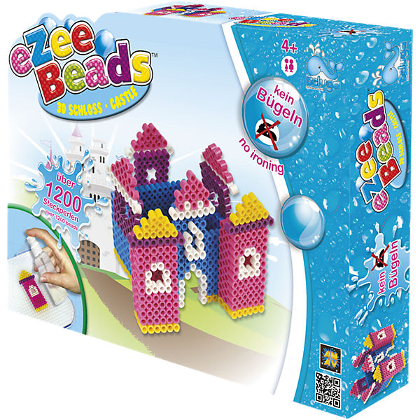eZee Beads Sprühperlen 3D Schloss, ca.1200 Perlen
