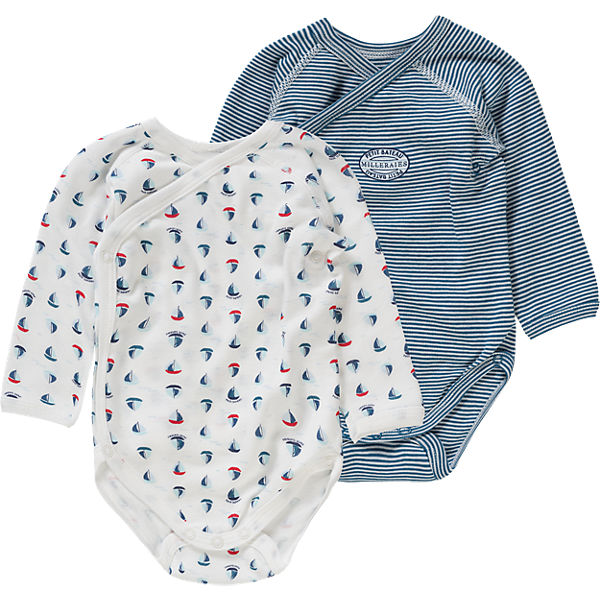 Baby Wickelbodys Doppelpack für Jungen