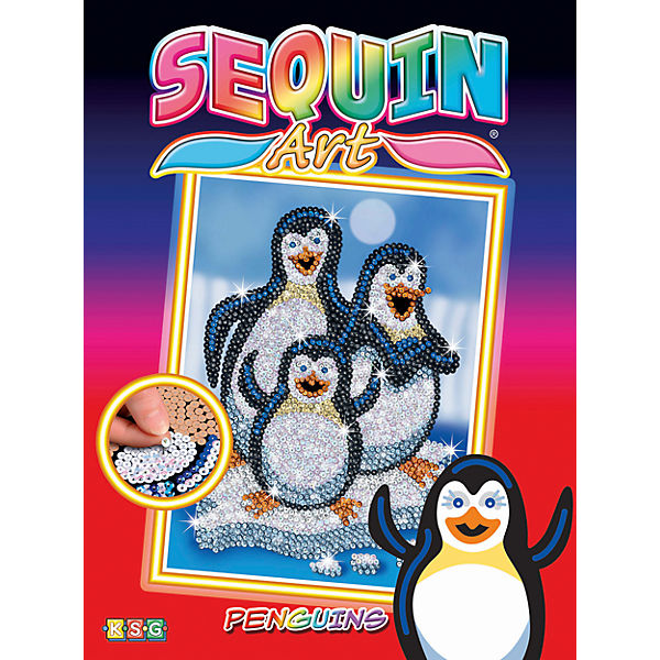 Sequin Art Red - Pinguine