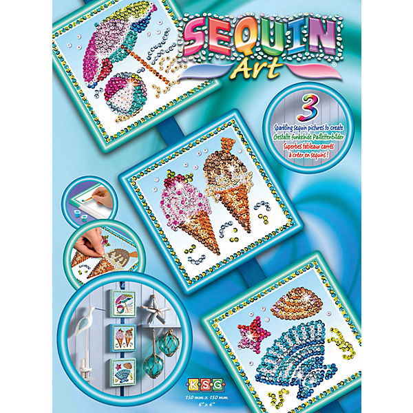 Sequin Art Season - Sommer