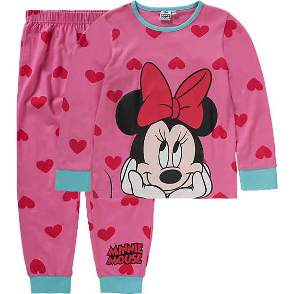 DISNEY MINNIE MOUSE Schlafanzug für Mädchen