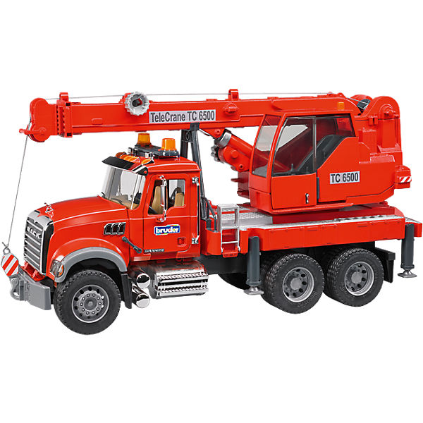 MACK Granite Kran-LKW mit Licht & Sound Modul 1:16