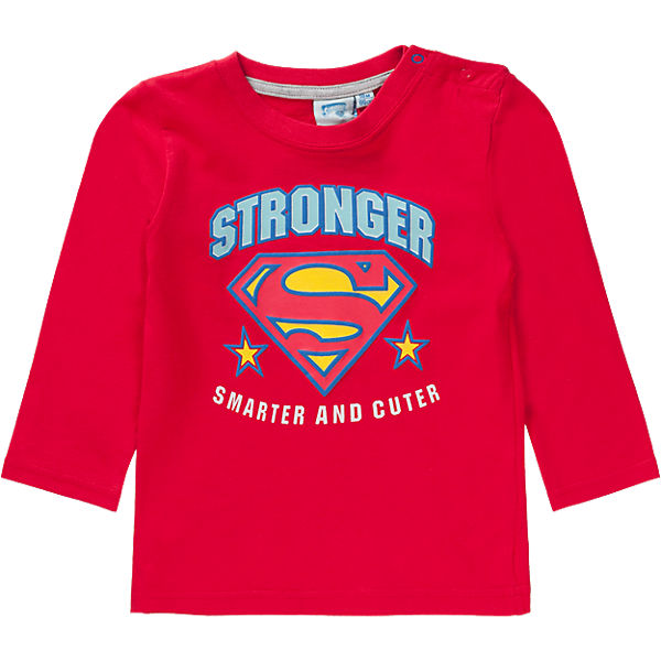 SUPERMAN Baby Langarmshirt für Jungen