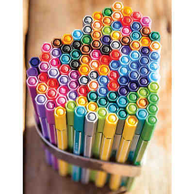 LIMITED EDITION Filzstifte Pen 68 Schwan, 20 Farben, Metalletui 2