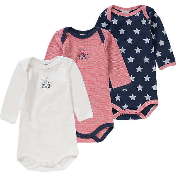 Baby Bodys 3er-Pack für Jungen