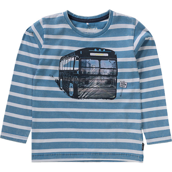 Langarmshirt NITJONASON für Jungen, Organic Cotton