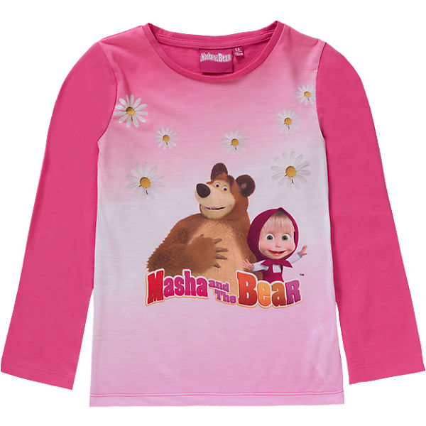 MASCHA UND DER BÄR Langarmshirt für Mädchen