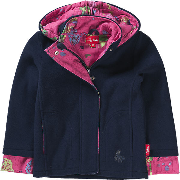 Fleecejacke für Mädchen, gefüttert