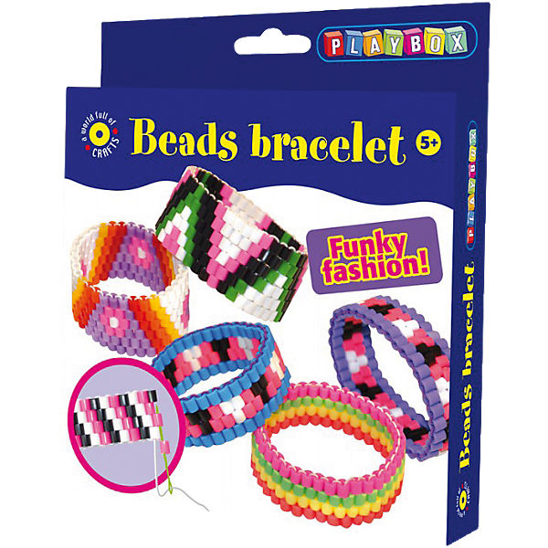Kreativset Perlen-Armband, 1.800 Bügelperlen