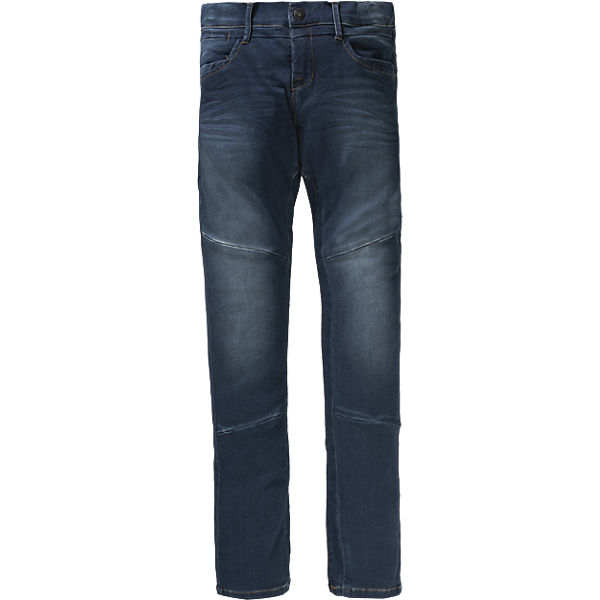 Jeans Regular fit NITTIDA für Mädchen, Bundweite XXSLIM, denim