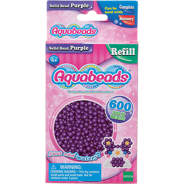 Aquabeads Nachfüllpack Lila Perlen