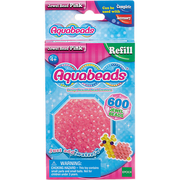Aquabeads Nachfüllpack Pinke Glitzerperlen