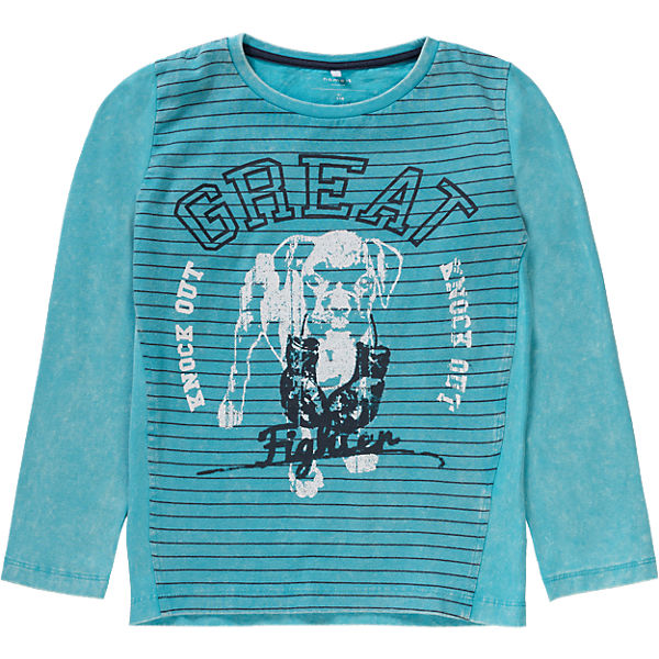 Langarmshirt NITKINN für Jungen, Organic Cotton