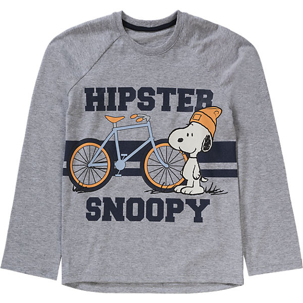 SNOOPY & DIE PEANUTS Langarmshirt für Jungen