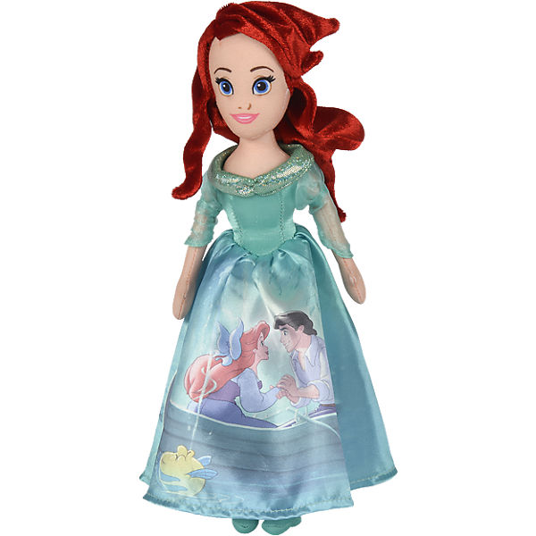 Disney Prinzessin Arielle Stoffpuppe, 25cm