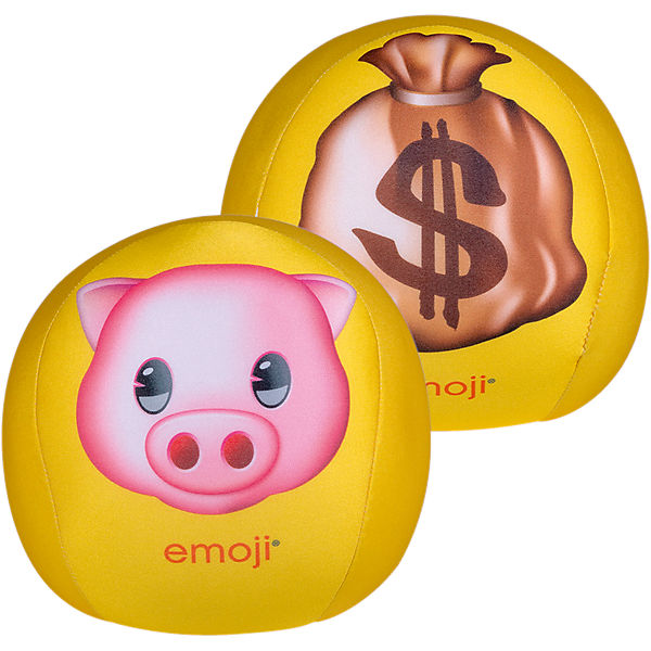 Knautschball Emoji, Schwein und Geldsack