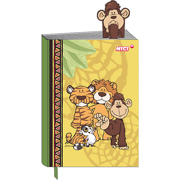 Notizbuch Wild Friends, kariert