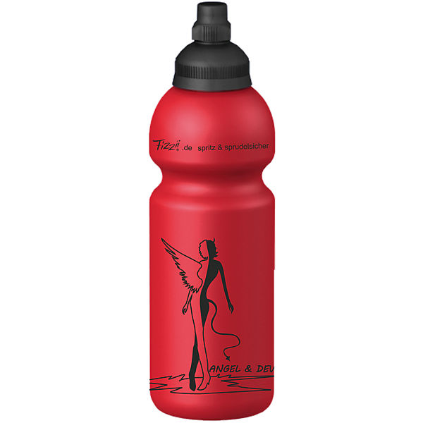 Fizzii Trinkflasche Angel & Devil, 600 ml