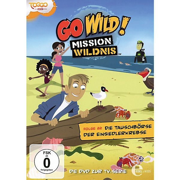 DVD Go Wild Mission Wildnis 22 - Die Tauschbörse der Einsiedlerkrebse