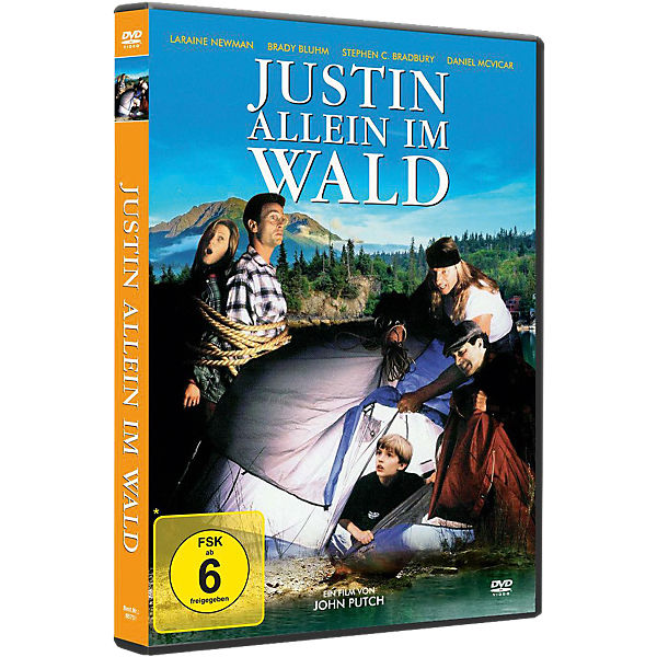 DVD Justin allein im Wald