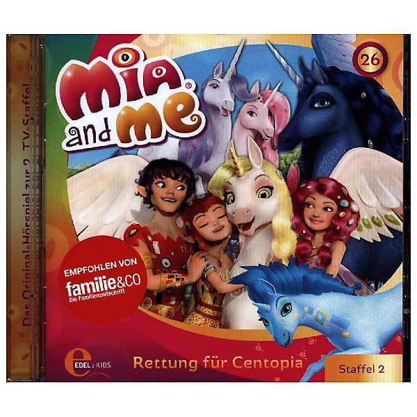 CD Mia and Me 26 - Rettung für Centopia