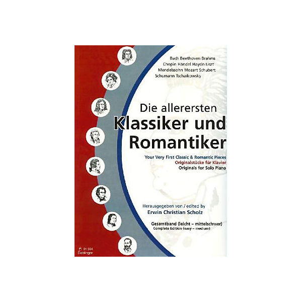 Die allerersten Klassiker und Romantiker, für Klavier, Gesamtband