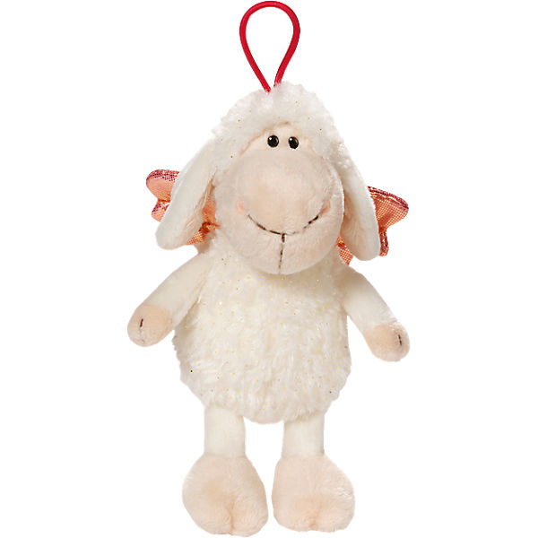 Schaf Jolly be Happy 15cm mit Loop, wei (39834)