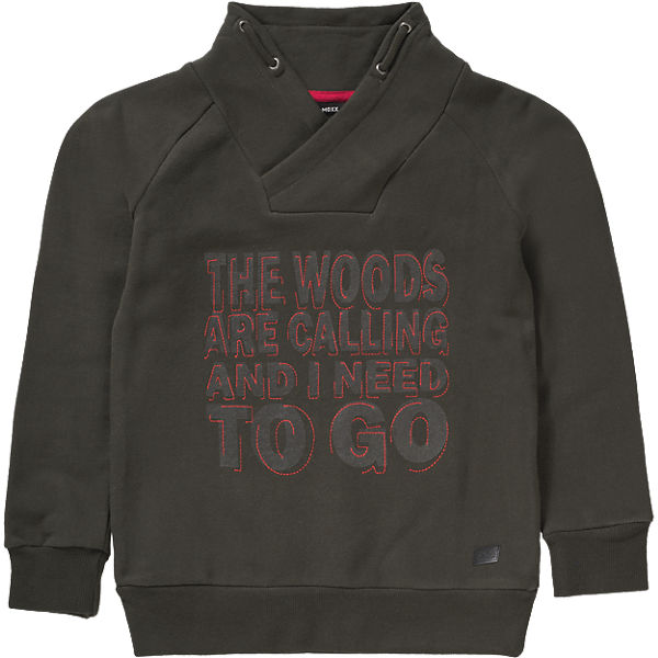 Sweatshirt mit Schalkragen für Jungen