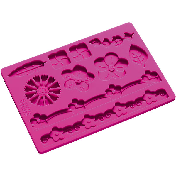 Silikon Deko Matte Blume