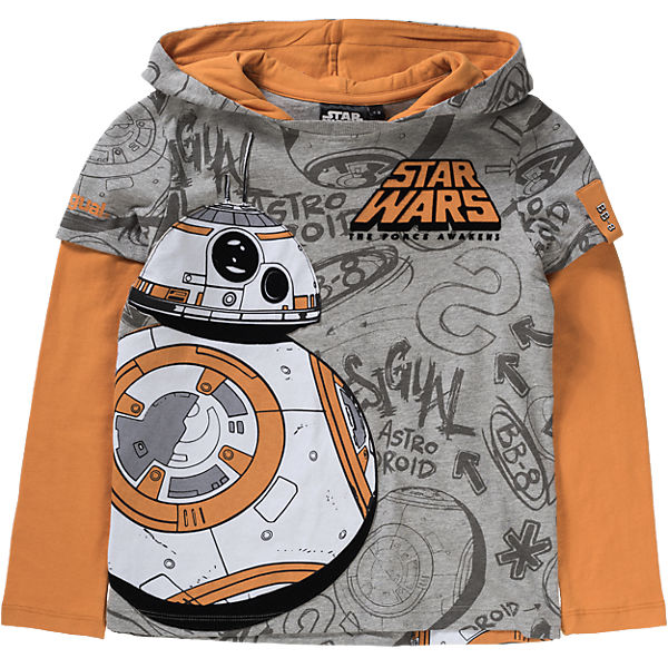 STAR WARS Langarmshirt für Jungen, BB-8