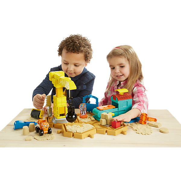 Bob der Baumeister - Großbaustelle Spielset mit Spielsand