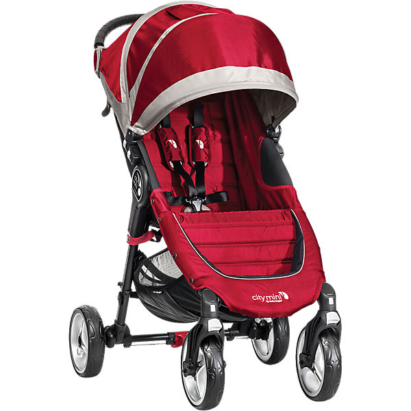 Sportwagen City Mini 4-Rad, crimson/ gray, 2016