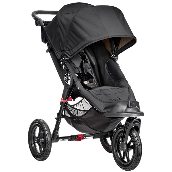 Jogger City Elite inkl. Park- & Handbremse, black, 2017