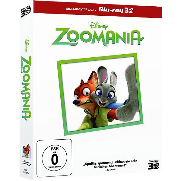 BLU-RAY Disney's - Zoomania 3D