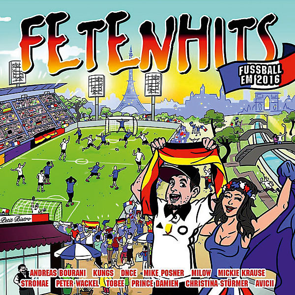CD Fetenhits Fussball EM 2016