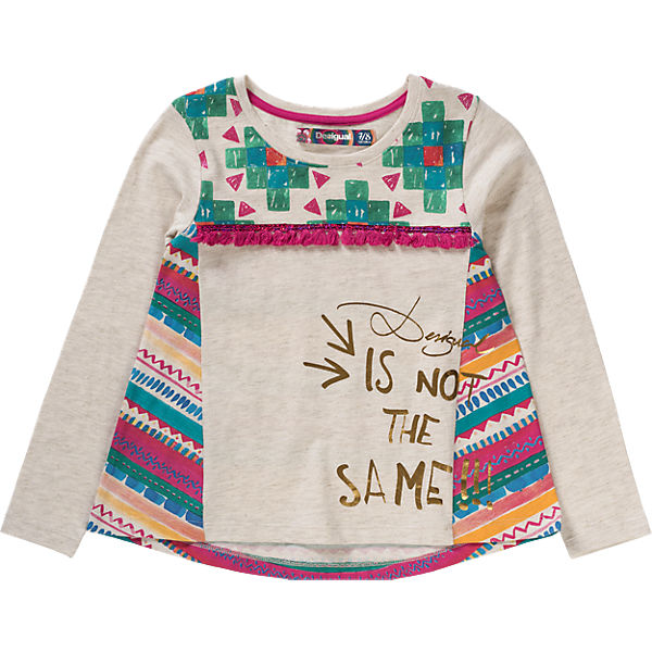 Langarmshirt für Mädchen, Ethno